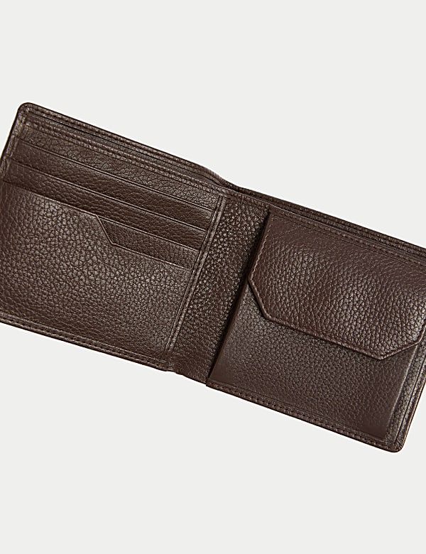 Leather Bi-fold Wallet - IT