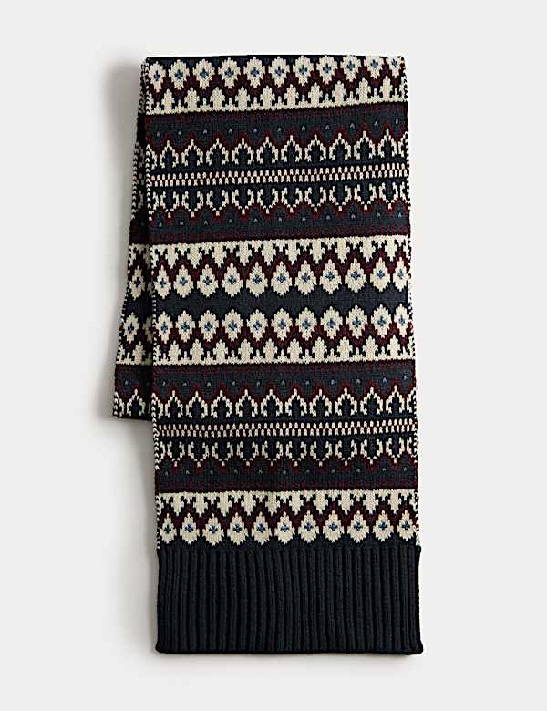 Fair Isle Scarf - TW