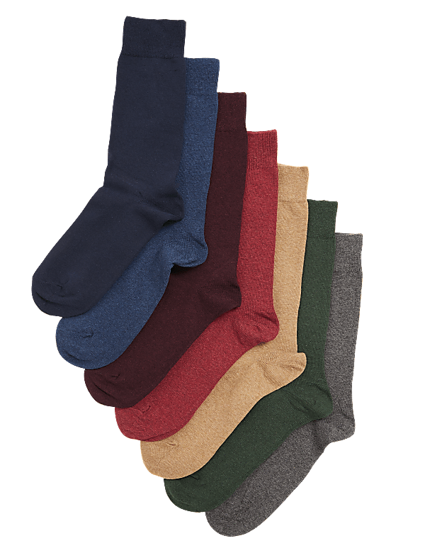 7pk Cotton Rich Cool & Fresh™ Socks