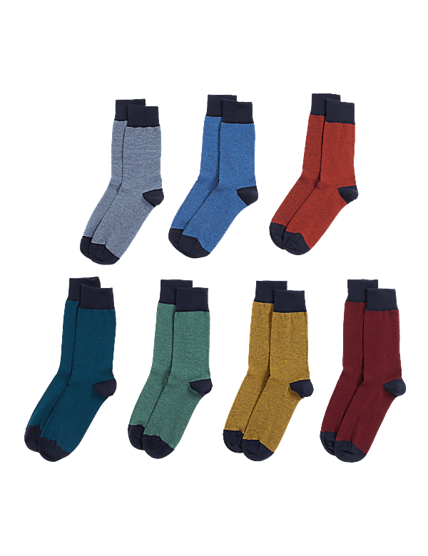7pk Cool & Fresh™ Cotton Rich Socks