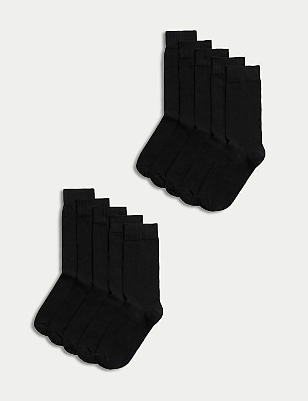 10pk Cool & Fresh™ Cotton Rich Socks - GR