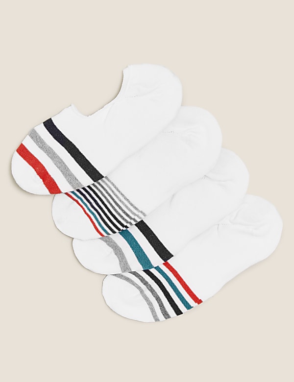 4 Pack Cool & Fresh™ Invisible Socks