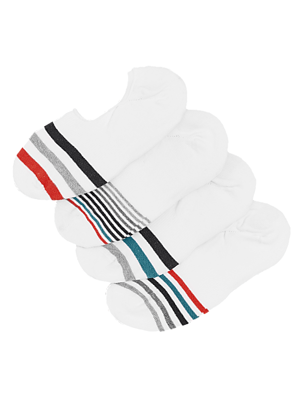 4 Pack Cool & Fresh™ Invisible Socks