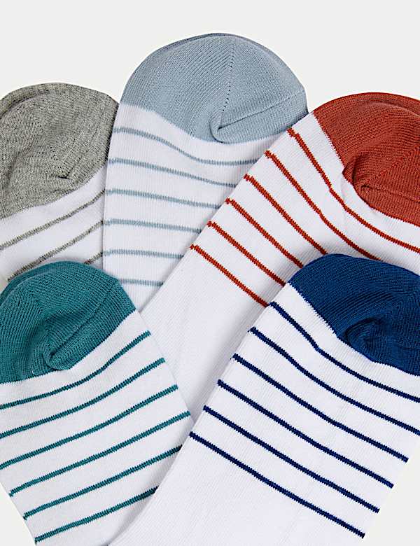 5pk Cool & Fresh™ Striped Trainer Liners™