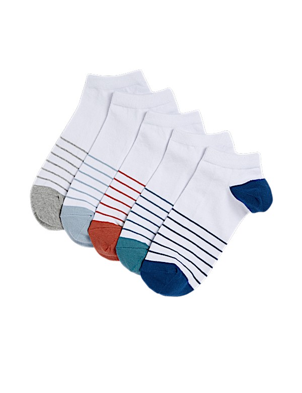 5pk Cool & Fresh™ Striped Trainer Liners™