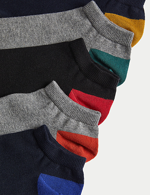 5pk Cool & Fresh™ Cotton Rich Trainer Socks