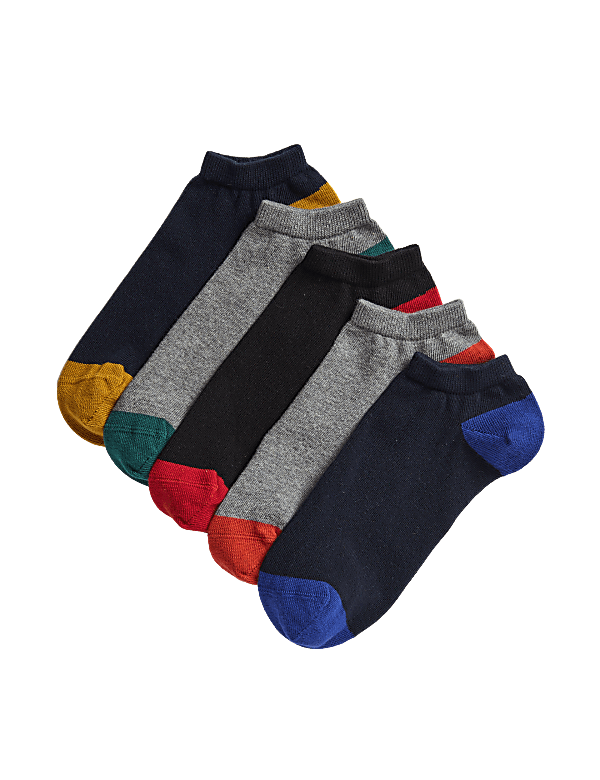 5pk Cool & Fresh™ Cotton Rich Trainer Socks
