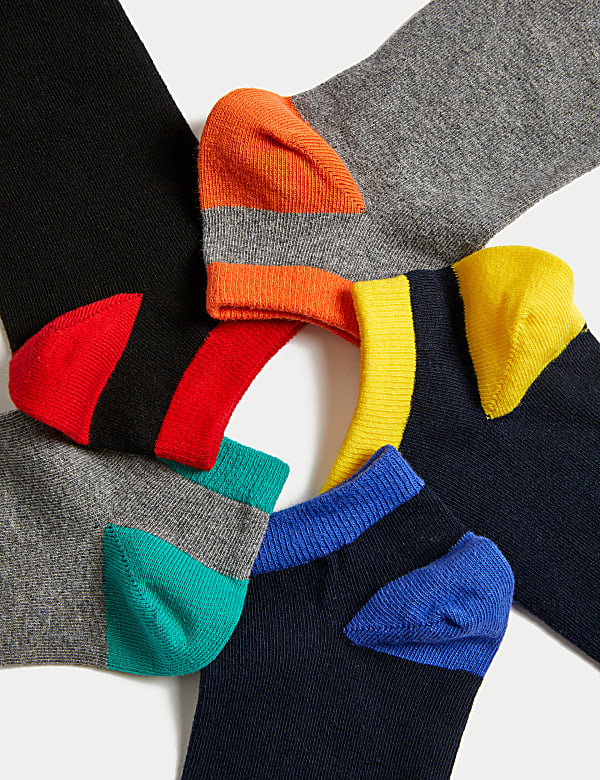 5pk Cool & Fresh™ Cotton Rich Trainer Socks