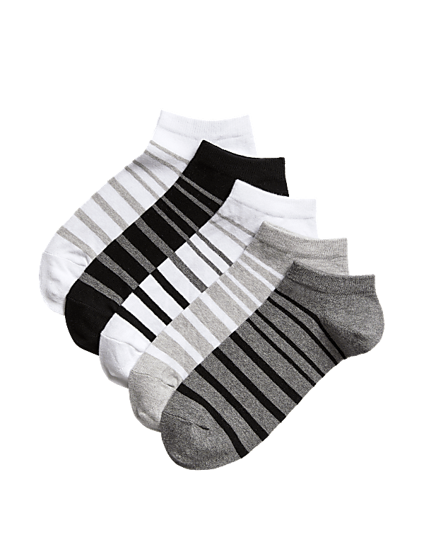 5pk Cool & Fresh™ Striped Trainer Liners™