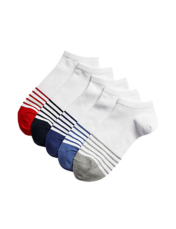 5pk Cool & Fresh™ Striped Trainer Liners™