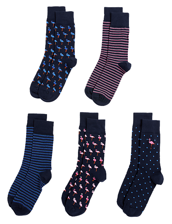 5pk Cool & Fresh™ Assorted Socks