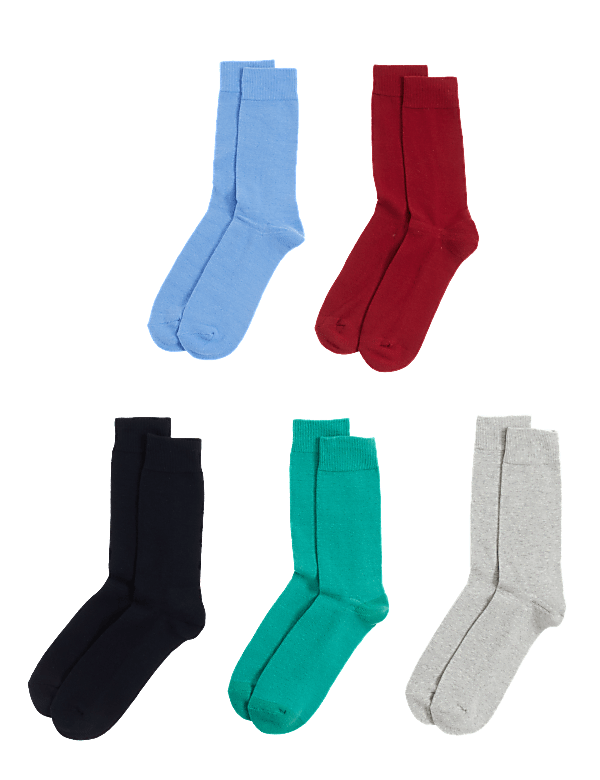 5pk Cool & Fresh™ Cotton Rich Socks