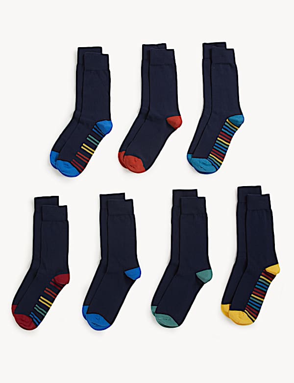 7pk Cool & Fresh™ Cotton Rich Socks