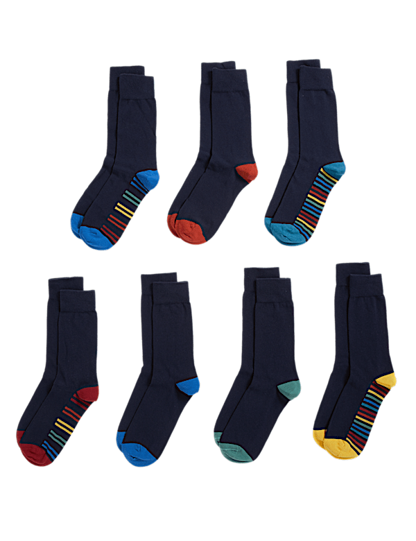 7pk Cool & Fresh™ Cotton Rich Socks