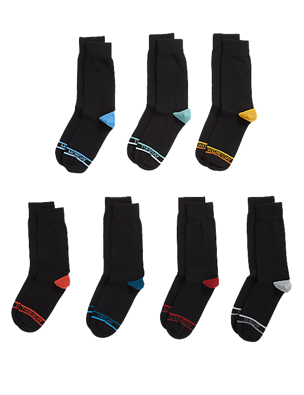 7pk Cool & Fresh™ Cotton Rich Socks