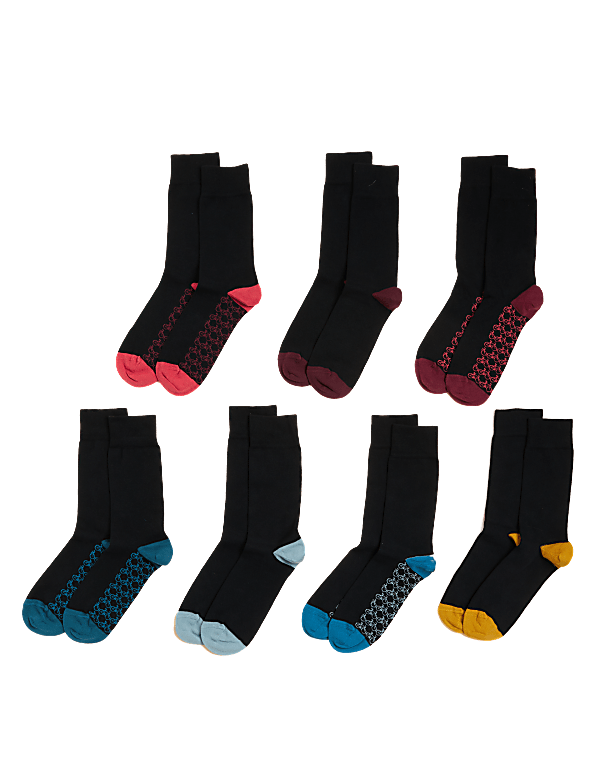 7pk Cool & Fresh™ Assorted Socks
