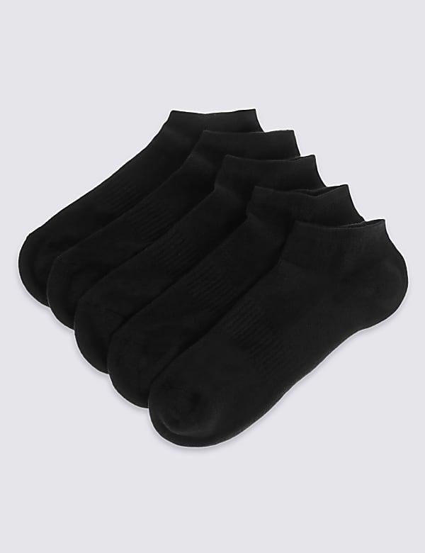5 Pack Cool & Freshfeet™ Cushioned Socks