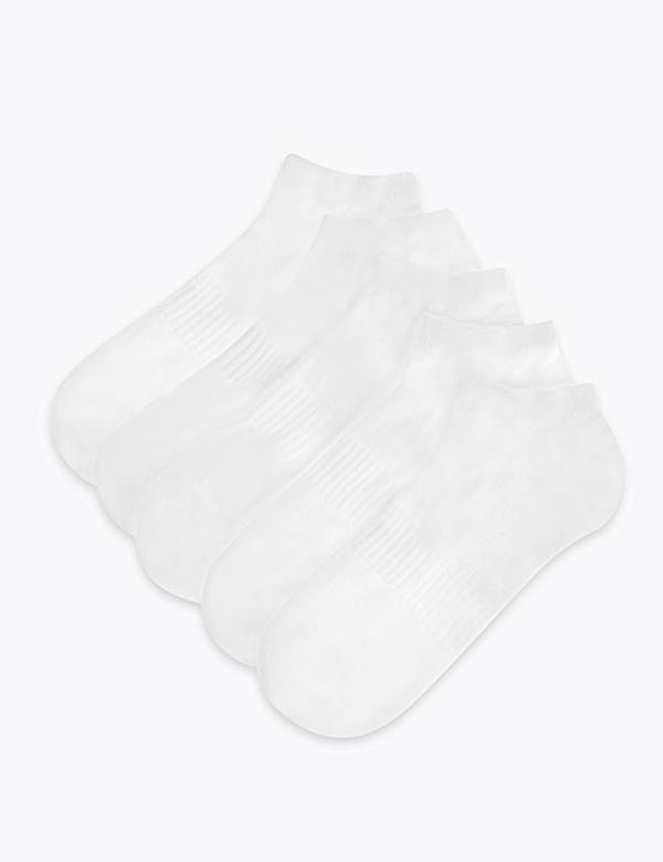 5 Pack Cool & Freshfeet&trade; Cushioned Socks
