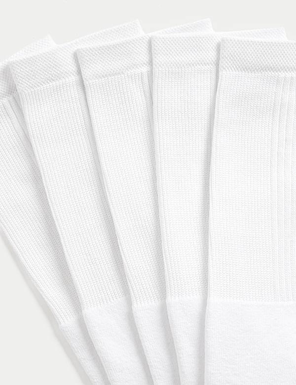 5pk Cool & Fresh™ Cotton Rich Cushioned Sports Socks