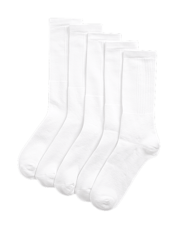 5pk Cool & Fresh™ Cotton Rich Cushioned Sports Socks