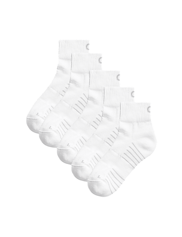 5pk Cushioned Sports Socks
