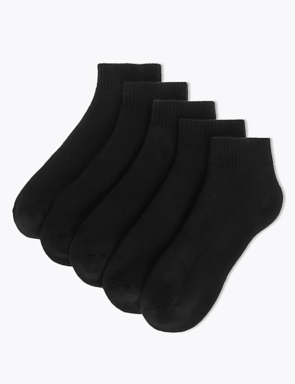 5 Pack Cool & Freshfeet&trade; Cushioned Socks