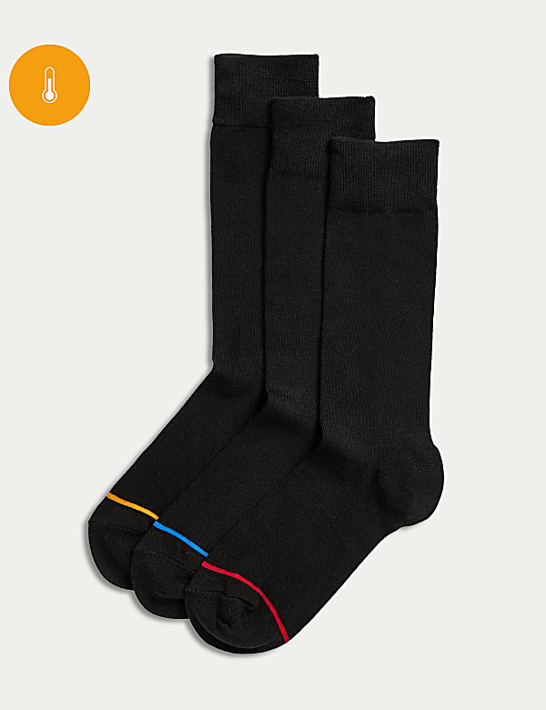 3pk Heatgen™ Light Thermal Socks - JO