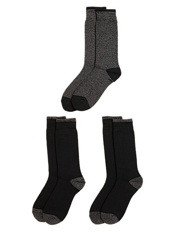 3 Pack Heatgen&trade; Maximum Warmth Thermal Socks
