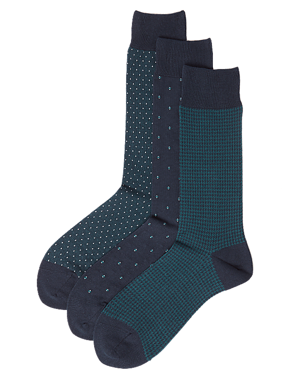 3 Pack Luxury Egyptian Cotton Socks