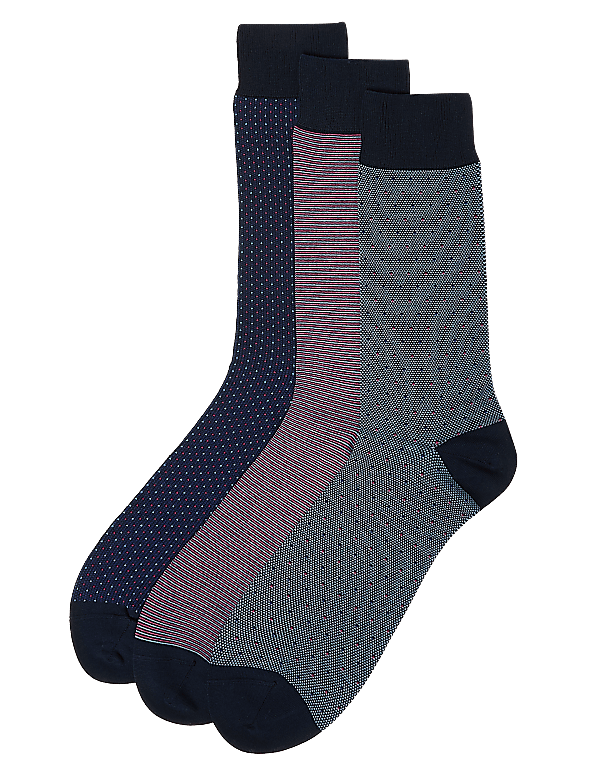 3 Pack Luxury Egyptian Cotton Socks