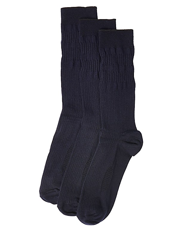 3 Pack Gentle Grip Cool & Fresh&trade; Socks