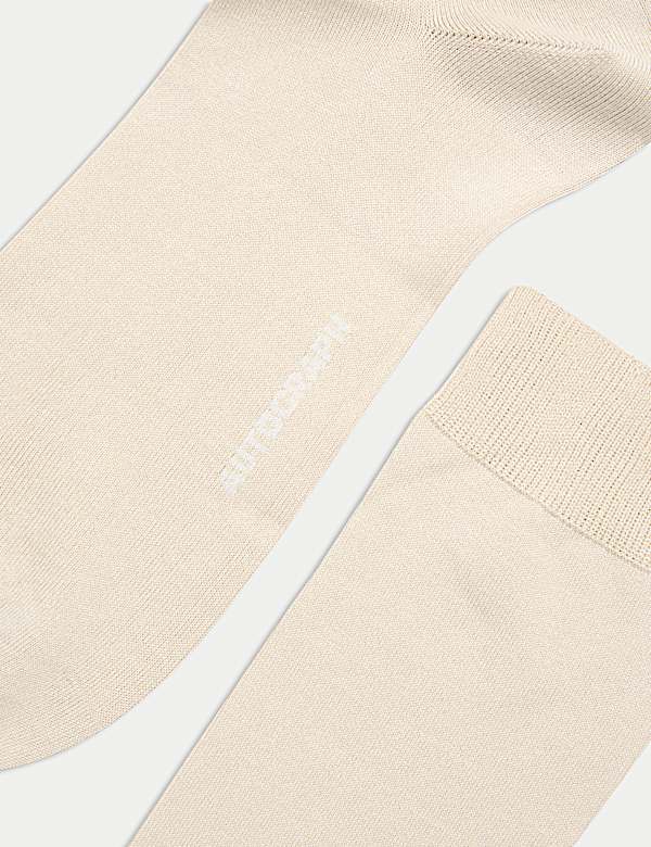 3pk Egyptian Cotton Rich Socks