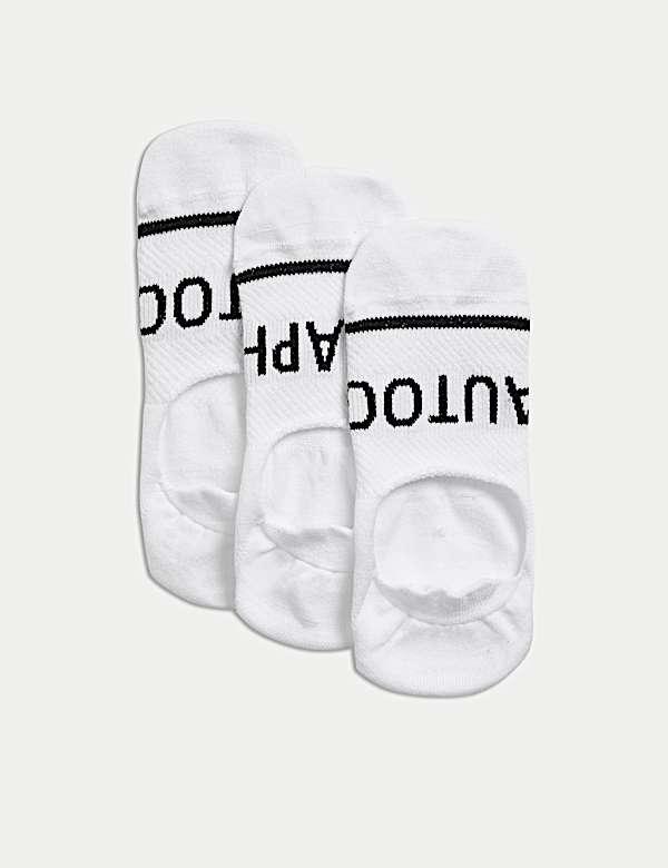 Pack de 3 pares de calcetines Trainer Liners™ invisibles de algodón pima - ES