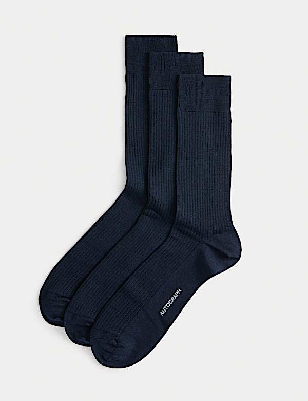 3 Pack Merino Wool with Cashmere Socks - NO