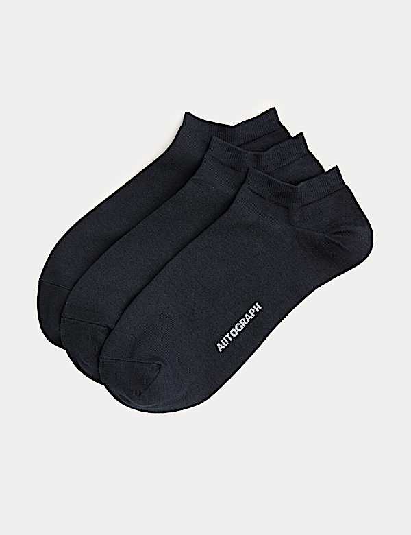 3 Pack Egyptian Cotton Rich Trainer Liners&trade;