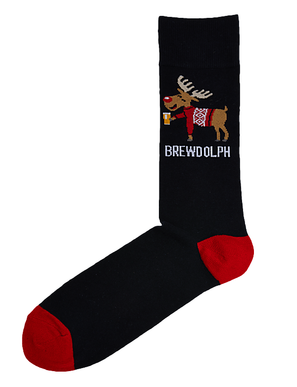 Brewdolph Socks