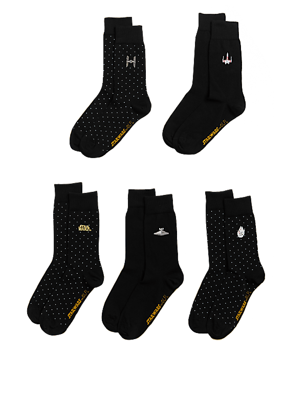 5pk Cotton Rich Star Wars™ Socks