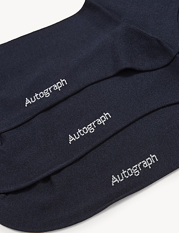 3pk Modal Pima Cotton Socks