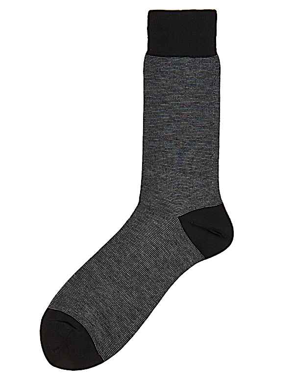 Modal Pima Cotton Striped Socks
