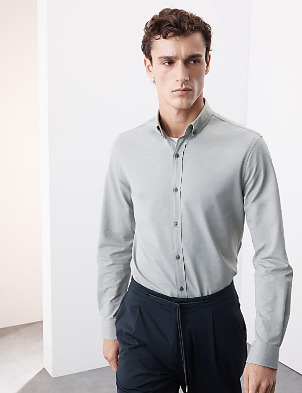 Slim Fit Jersey Performance Shirt