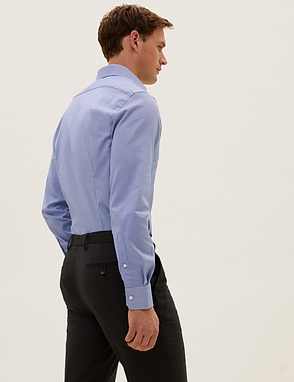Slim Fit Cotton Stetch Shirt