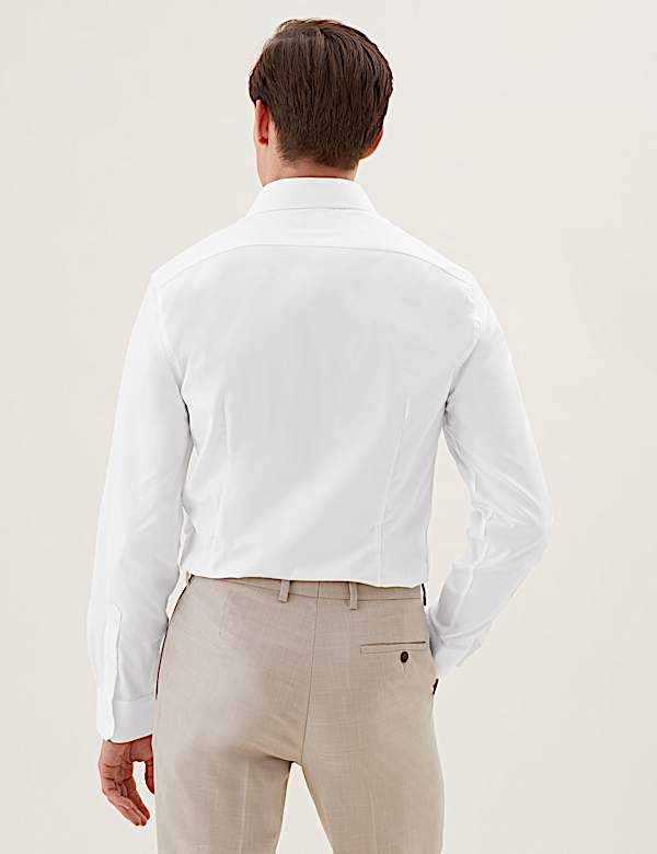 Slim Fit Cotton Stetch Shirt