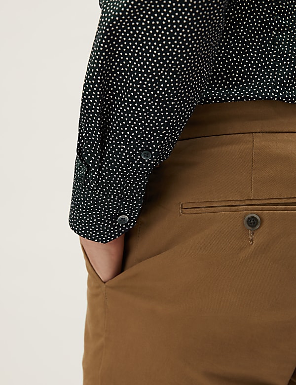Slim Fit Cotton Rich Heart Print Shirt