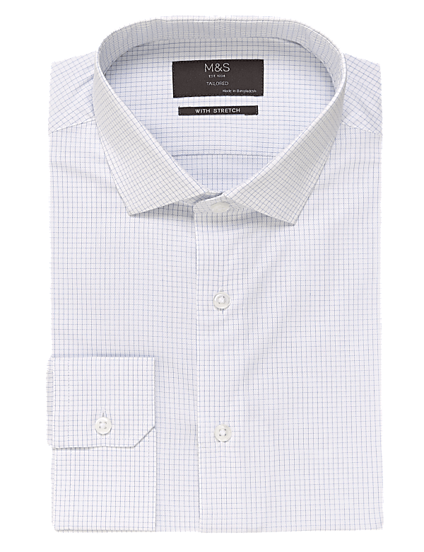 Mini Check Travel Shirt