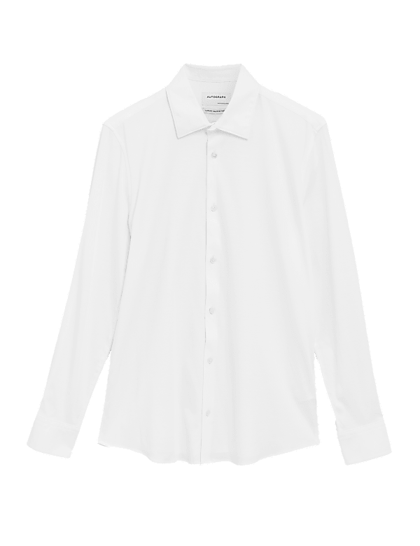 Slim Fit Jersey Cotton Shirt