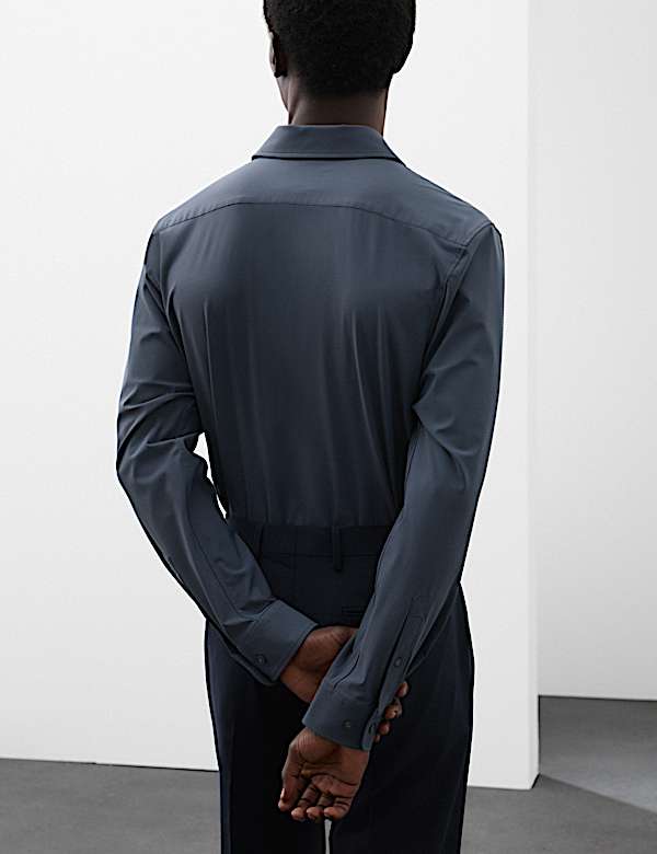 Super Stretch Textured Shirt