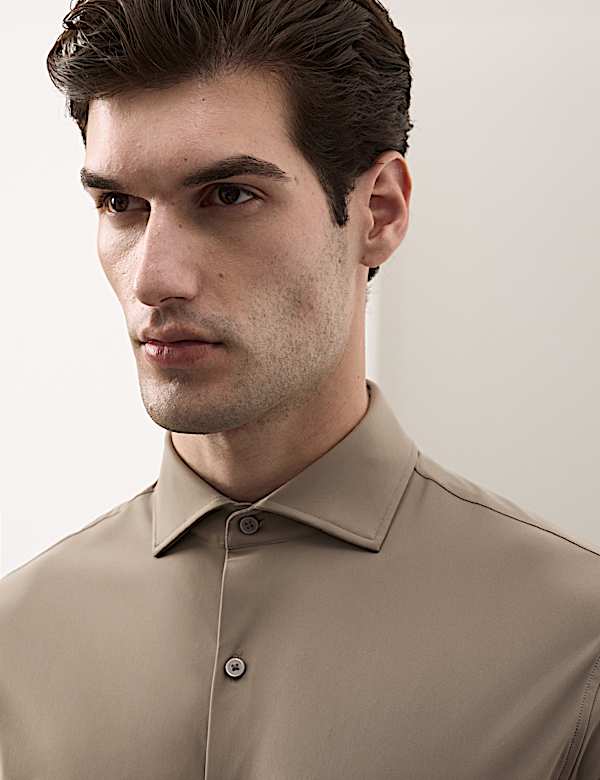 Silm Fit Stretch Performance Shirt