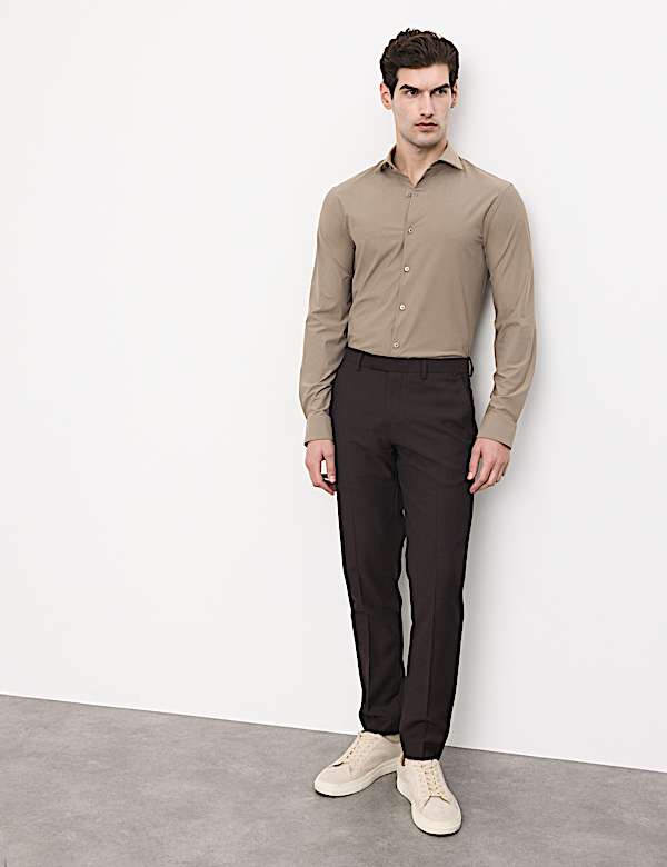 Silm Fit Stretch Performance Shirt