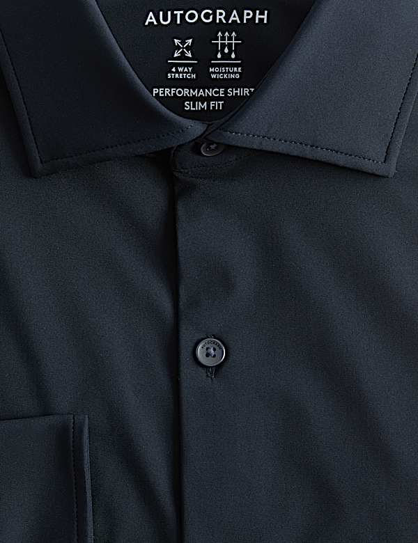 Silm Fit Stretch Performance Shirt