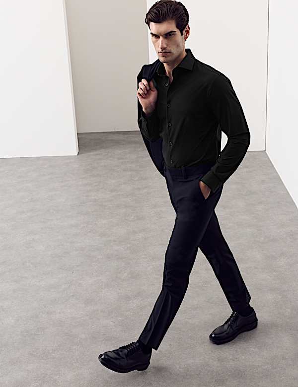 Silm Fit Stretch Performance Shirt - US